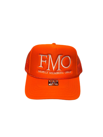 Orange trucker
