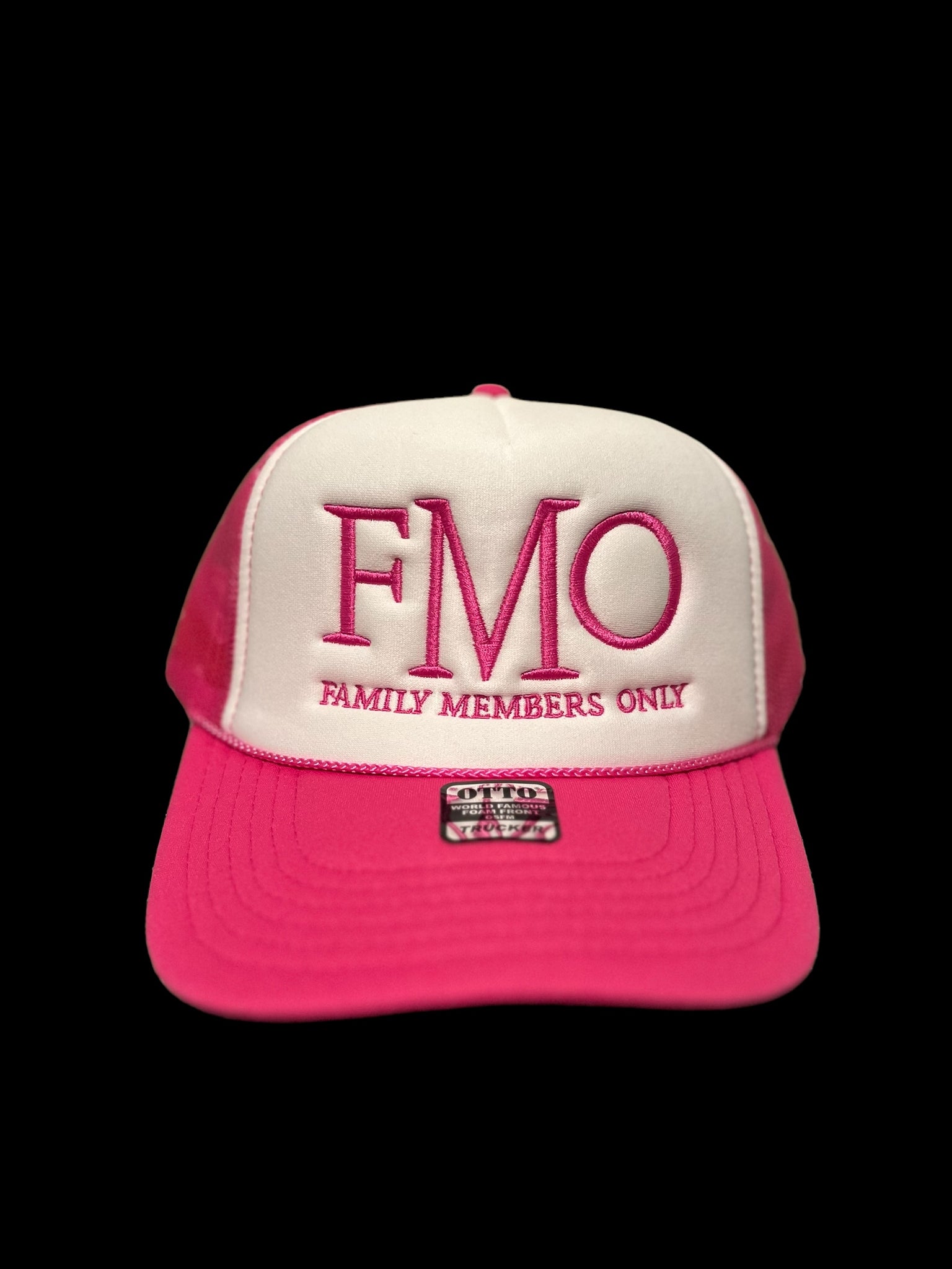 Pink/White Trucker