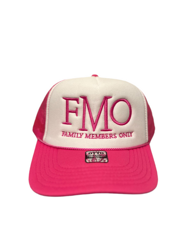 Pink/White Trucker